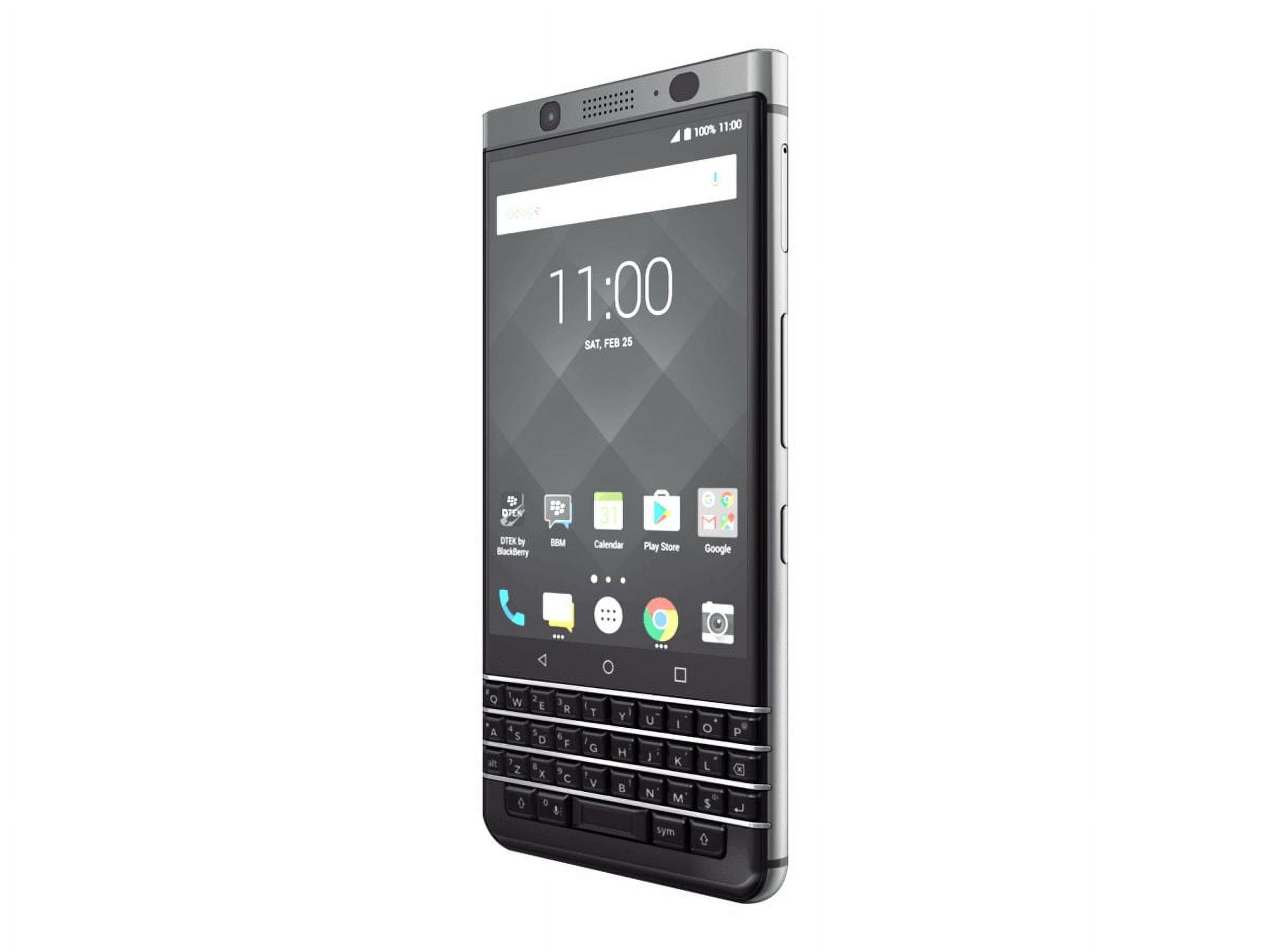 BlackBerry KEYone 本体 BlackBerry KEYone 4G Phone - Silver, 3GB RAM, 32GB Memory, 12MP
