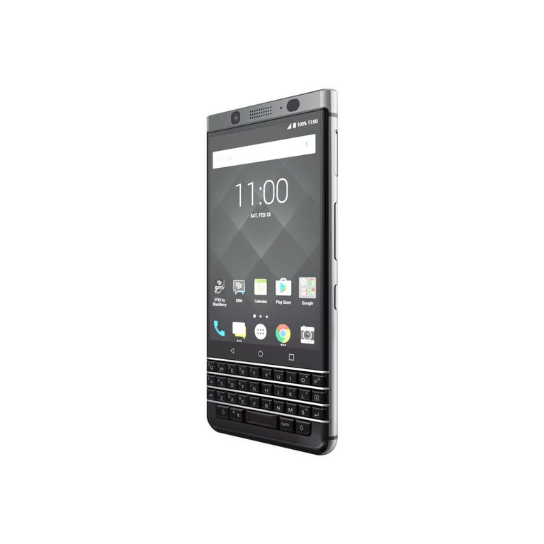 BlackBerry KEYone 4G Phone - Silver, 3GB RAM, 32GB Memory, 12MP