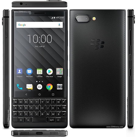 Restored BlackBerry Key2 64GB Black BBF100-2 Unlocked GSM Smartphone (Refurbished)