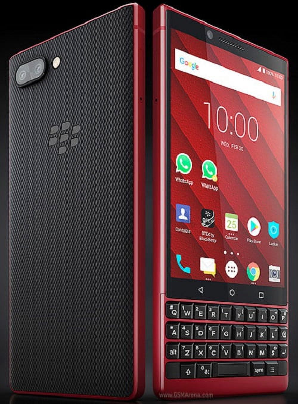 Black Berry KEY2 BBF100-9 RED EDITION 【公式通販】