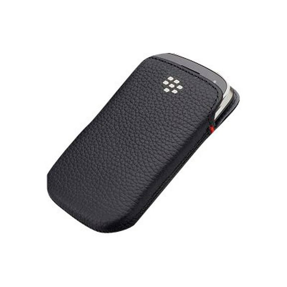 BlackBerry Leather Pocket - Case for cell phone - leather - for Bold 9900, 9930