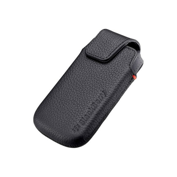 BlackBerry Leather Swivel Holster - Holster bag for cell phone - leather - for Torch 9850, 9860