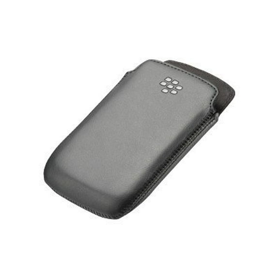 BlackBerry Pocket - Case for cell phone - black - for Curve 9380