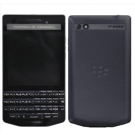 Open Box BlackBerry Porsche Design P'9983 64GB 4G LTE Global Version GSM Unlocked Black