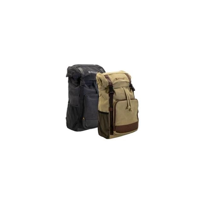 BlackCanyon Outfitters BCO9852 20 in. Canvas Backpack Assortment Tan Olive Pack of 2