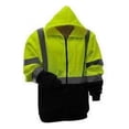 thumbnail image 1 of BlackCanyon Outfitters BCOHVQJ4X Hi-Vis Class 3 Bomber Jacket, Lime - 4XL, 1 of 2