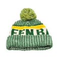 thumbnail image 1 of BlackCanyon Outfitters GBKNIT18 Green Bay City Knit Hat with Pompom - Pack of 6, 1 of 1