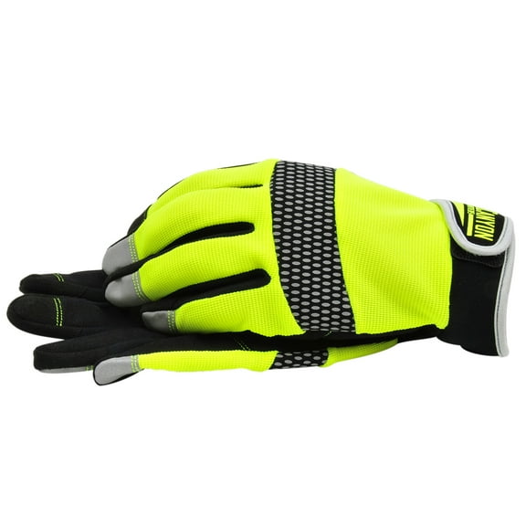 BlackCanyon Outfitters Glove Hi Dex Hi Vis Syn Leather Palm