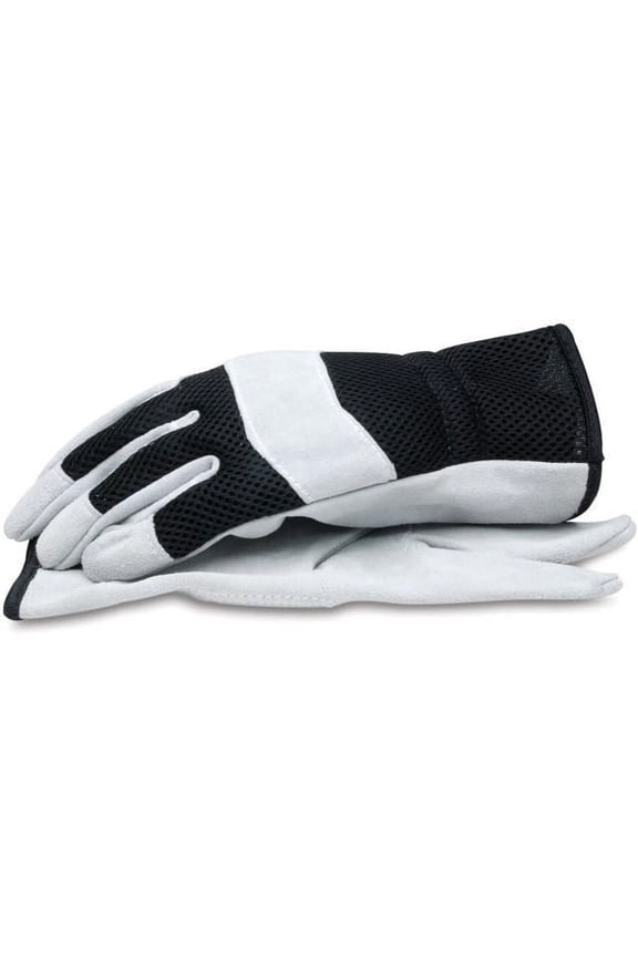 Gloves 81065/L Glove Split Leather Palm W/blk Mesh Back
