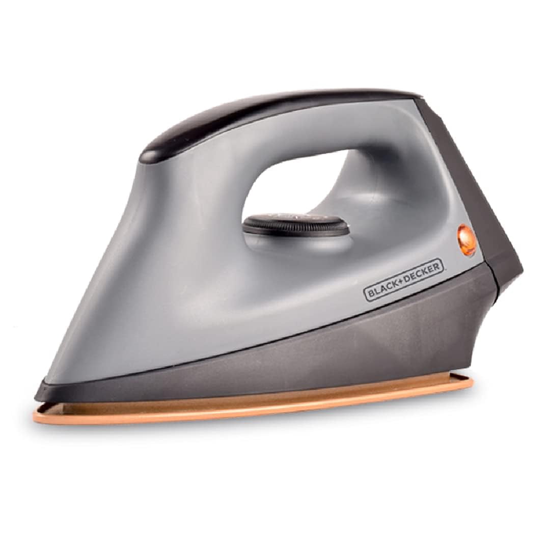 BlackDecker Dry Iron 2 years Warranty 1100 Watt Iron for Clothes Iron ...