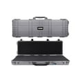 thumbnail image 1 of BlackHawk 38in Waterproof Roller Hard Rifle Case w/Foam, Gray, 1 of 7