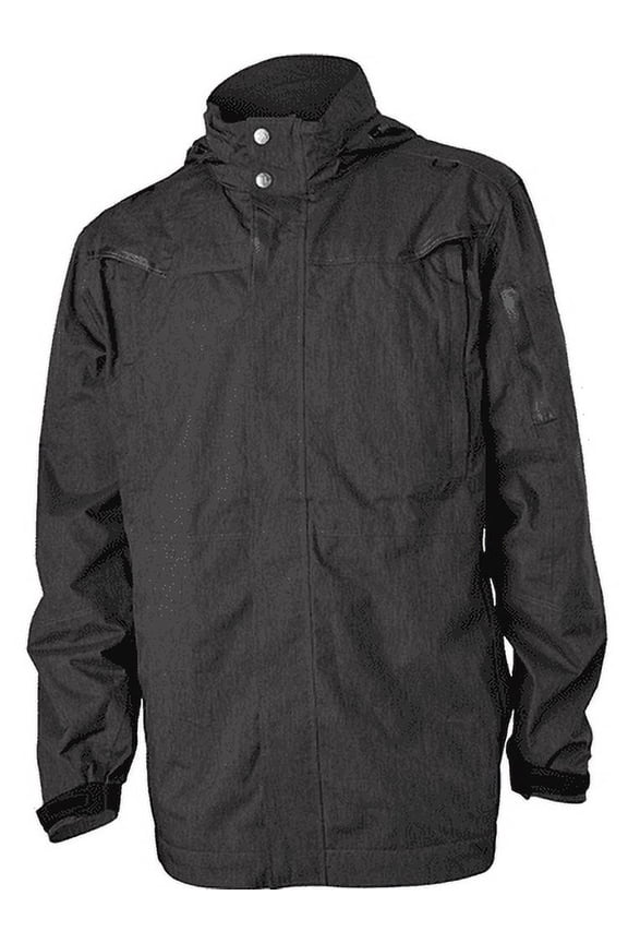 Fortify Jacket Waterproof - Black Heather/Grey ( Medium )