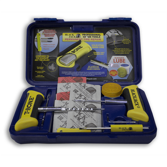 BlackJack Tire Supplies Blue Tire Repair Kit