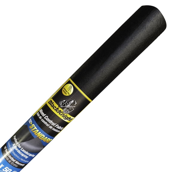 BlackKnight Non-Woven Landscape Fabric 3x50 ft w/20 Landscaping Pins