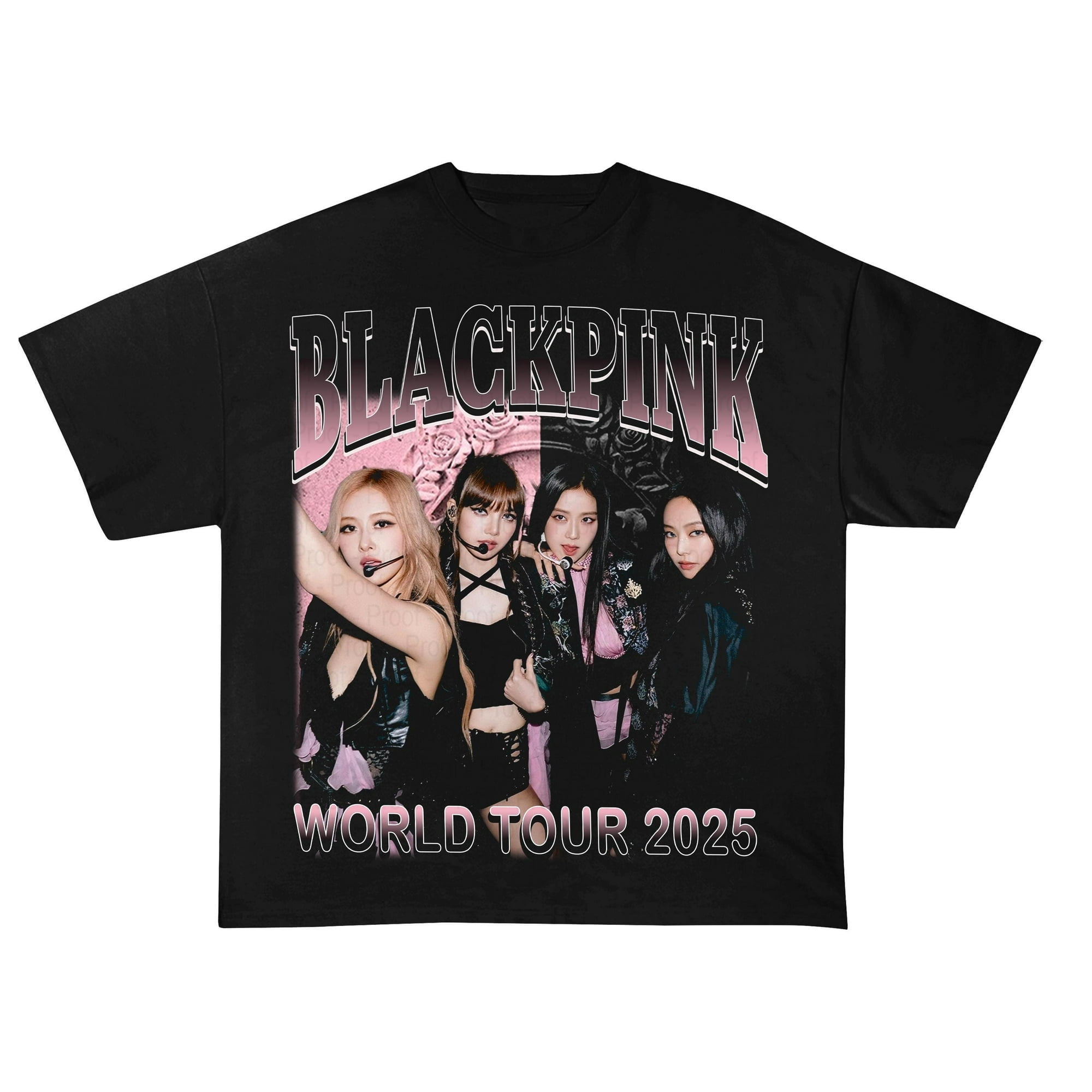 BlackPink! Graphic BlackPink! World Tour 2025 Shirt For Fans Men
