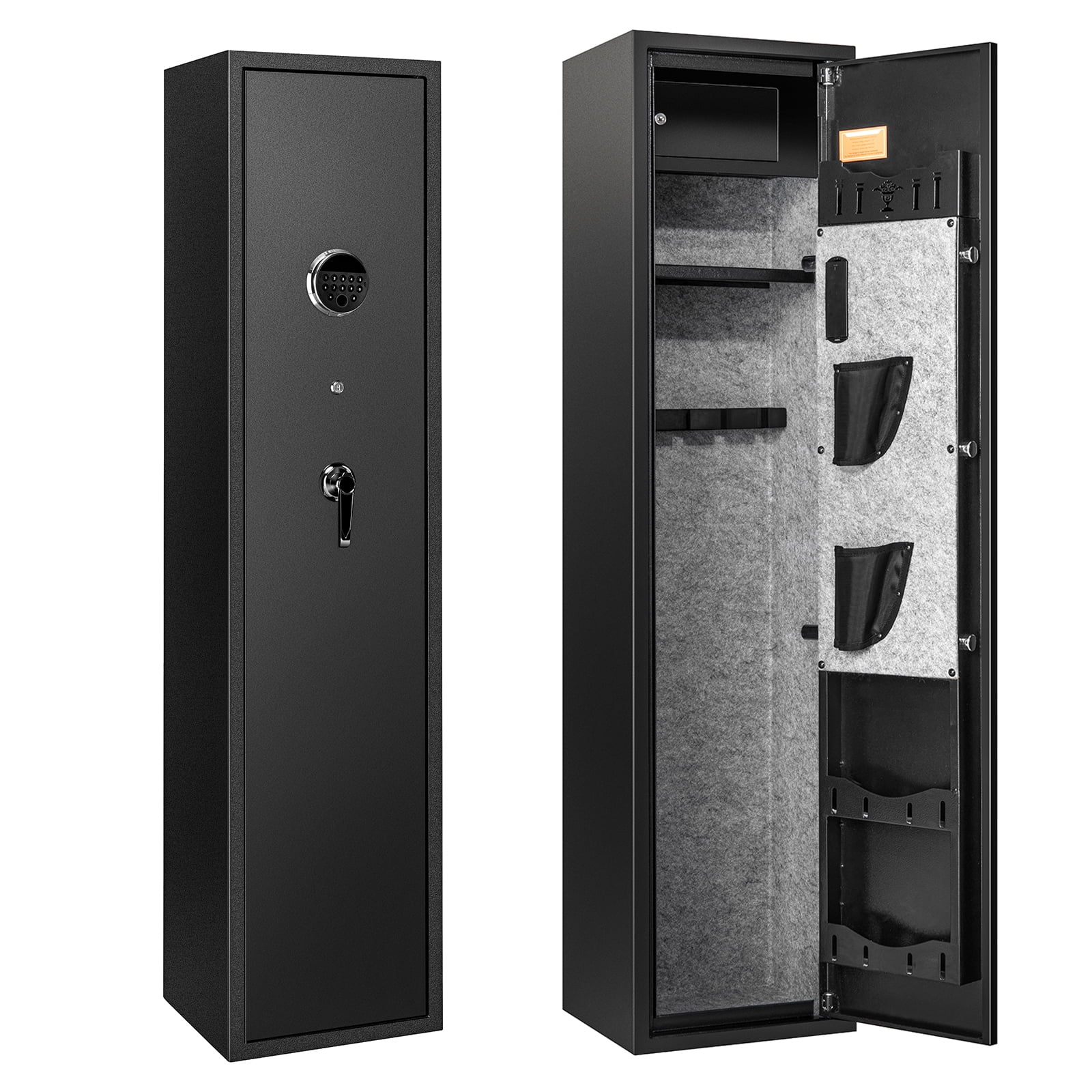 BlackSmith Biometric Gun Safe for Rifles Home Long Gun Safe 5 Rifles