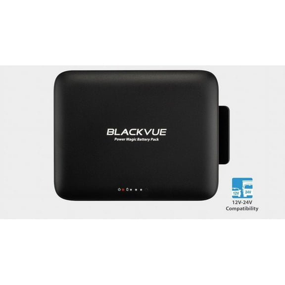 BlackVue B-112 Battery Pack for DashCams 12v & 2 USB 5v Plug 3000mAh