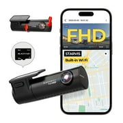 BlackVue DR590X-1CH Plus Full HD Wi-Fi Dashcam | Hardwiring Cable Included (32GB)