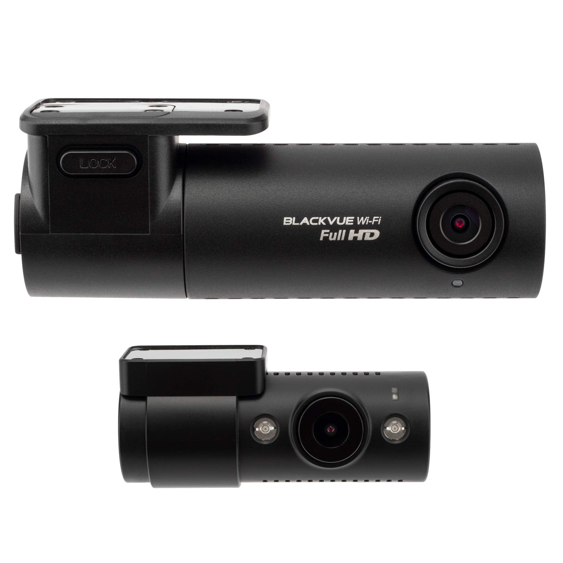 BlackVue DR590X-2CH IR with 32GB microSD Card, Full HD Wi-Fi Dashcam, Interior Infrared (IR) Rear Camera