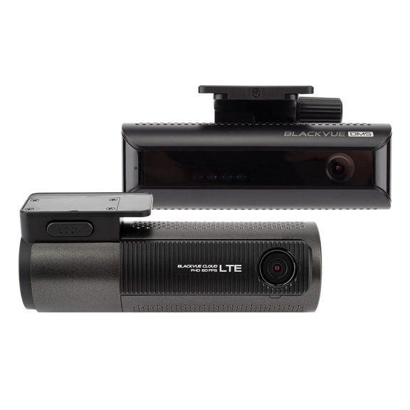 BlackVue DR750X-2CH DMS LTE Plus with 32GB microSD Card | Full HD LTE Cloud Dashcam and Driver Monitoring System