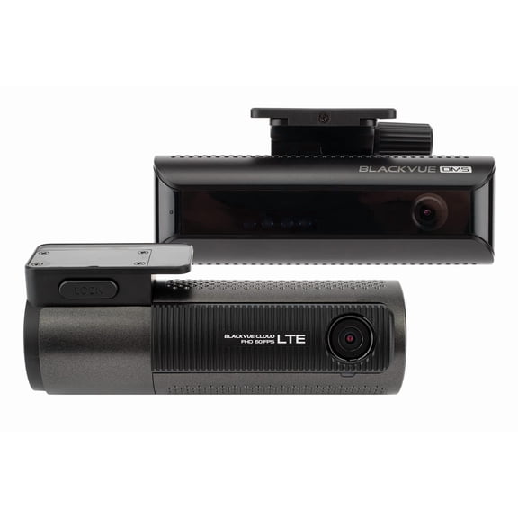 BlackVue DR750X-2CH DMS LTE Plus with 32GB microSD Card | Full HD LTE Cloud Dashcam and Driver Monitoring System