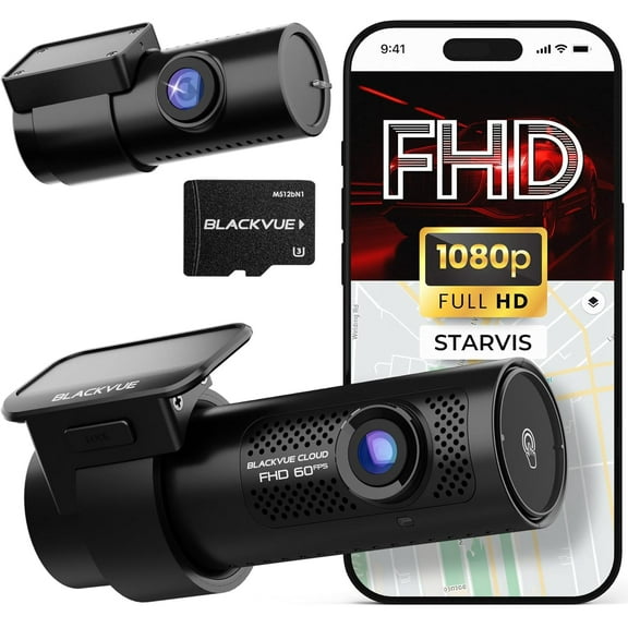 BlackVue DR770X-2CH II Dash Cam  Dual Full HD Front & Rear, Enhanced Visual Clarity, Fast Boot, USB-C Install, Effortless Video Playback via Wi-Fi, Cloud Remote Access, Smart Parking Mode (64GB)
