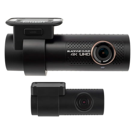 BlackVue DR900X-2CH with 32GB microSD Card | 4K UHD Cloud Dashcam | Built-in Wi-Fi, GPS, Parking Mode Voltage Monitor | LTE via Optional CM100 LTE Module
