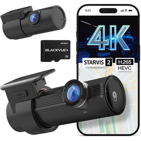 BlackVue DR970X-2CH Plus II Dash Cam 4K UHD Front & Full HD Rear with STARVIS 2 & HDR, Fast Boot, USB-C, Video Playback via Wi-Fi, Cloud Remote Access, Smart Parking Mode