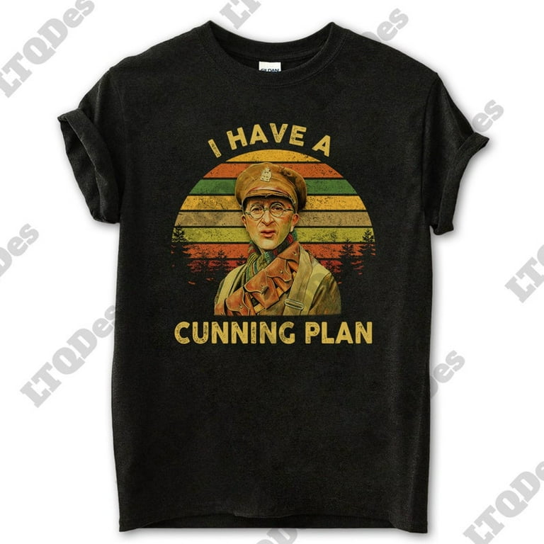 Black Adder I Have A Plan T-Shirt Black Adder I Have A Plan T-Shirt