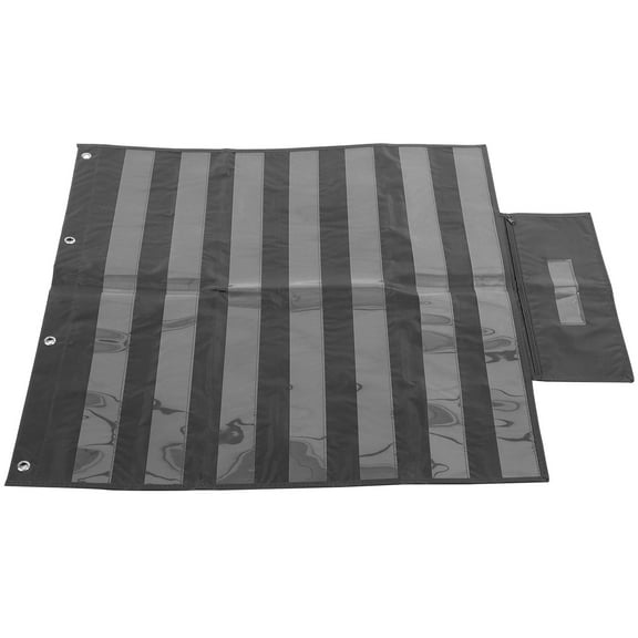 Standard Pocket Charts for Home and Classroom Use, PVC and Polyester Card Organizer