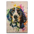 thumbnail image 1 of Blackand Tan Coonhound Dog Poster Wall Art for Bedroom Living Room Funny Graffiti Dog Picture Cool Dog Decor Wall Art, 1 of 6