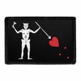 thumbnail image 1 of Blackbeard Flag - Removable Patch, 1 of 3