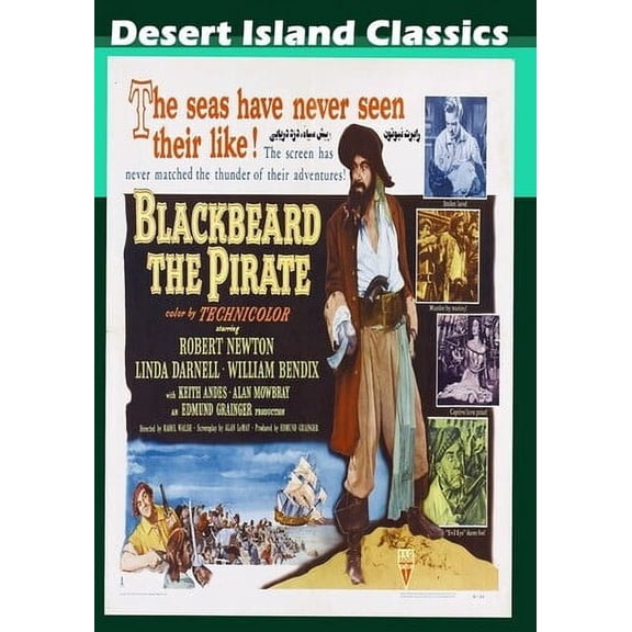 Blackbeard, The Pirate  [DIGITAL VIDEO DISC] NTSC Format
