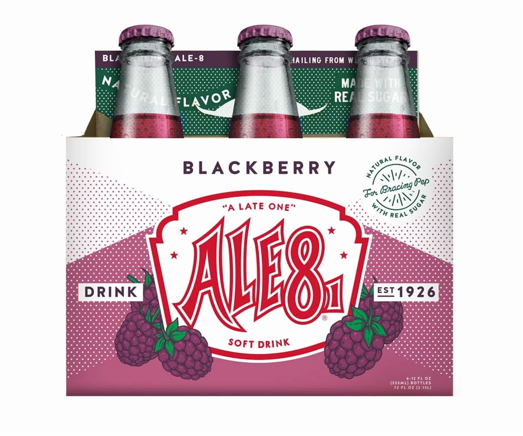 Blackberry Ale-8-One 6-Pack 12oz Glass Bottles - Walmart.com