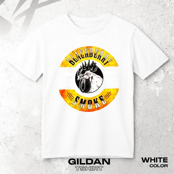 Blackberry Smoke Southern Rock Unisex T-shirt Vintage Music Band Graphic Style, for men & women, up to size 5XL.