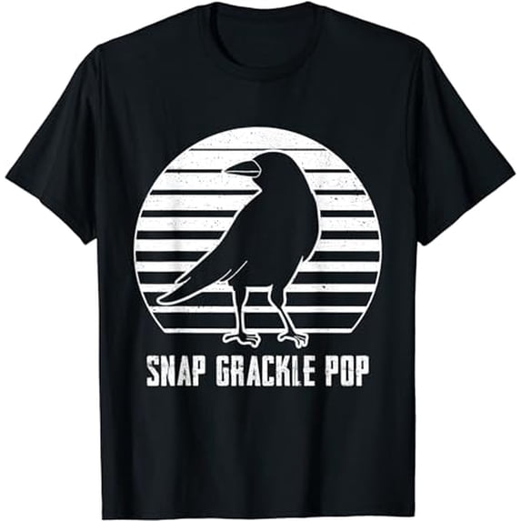 Blackbird Grackle Bird Design for Birdwatcher T-Shirt