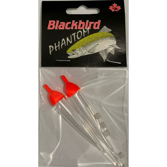 Blackbird Redwing Phantom Fishing Floats 3.5-10.5 2pk Red (3.5 gr)