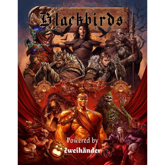Blackbirds : The Extinguishing - Core Rulebook (Hardcover)