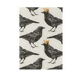thumbnail image 1 of Blackbirds with Crown Garden Flag 28X40 Double Sided Yard Flags for Outside Outdoor All Seasonal Decoration, 1 of 6