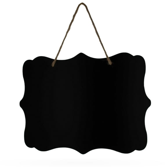 Erasable Hanging Blackboard Chalkboard- Sign Display Board 10 Inch Wide
