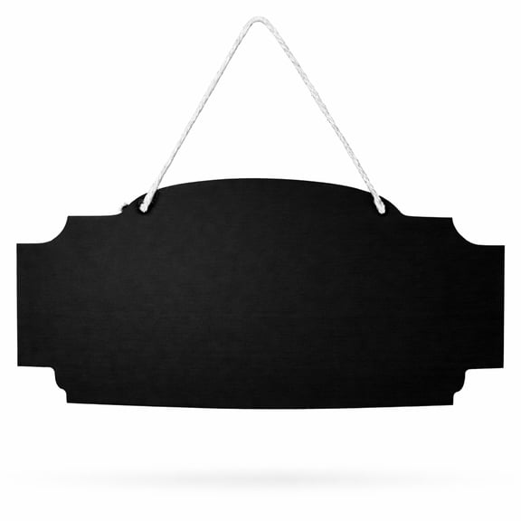 Blackboard, Erasable Hanging Chalkboard- Sign Display Board 12 Inch Wide