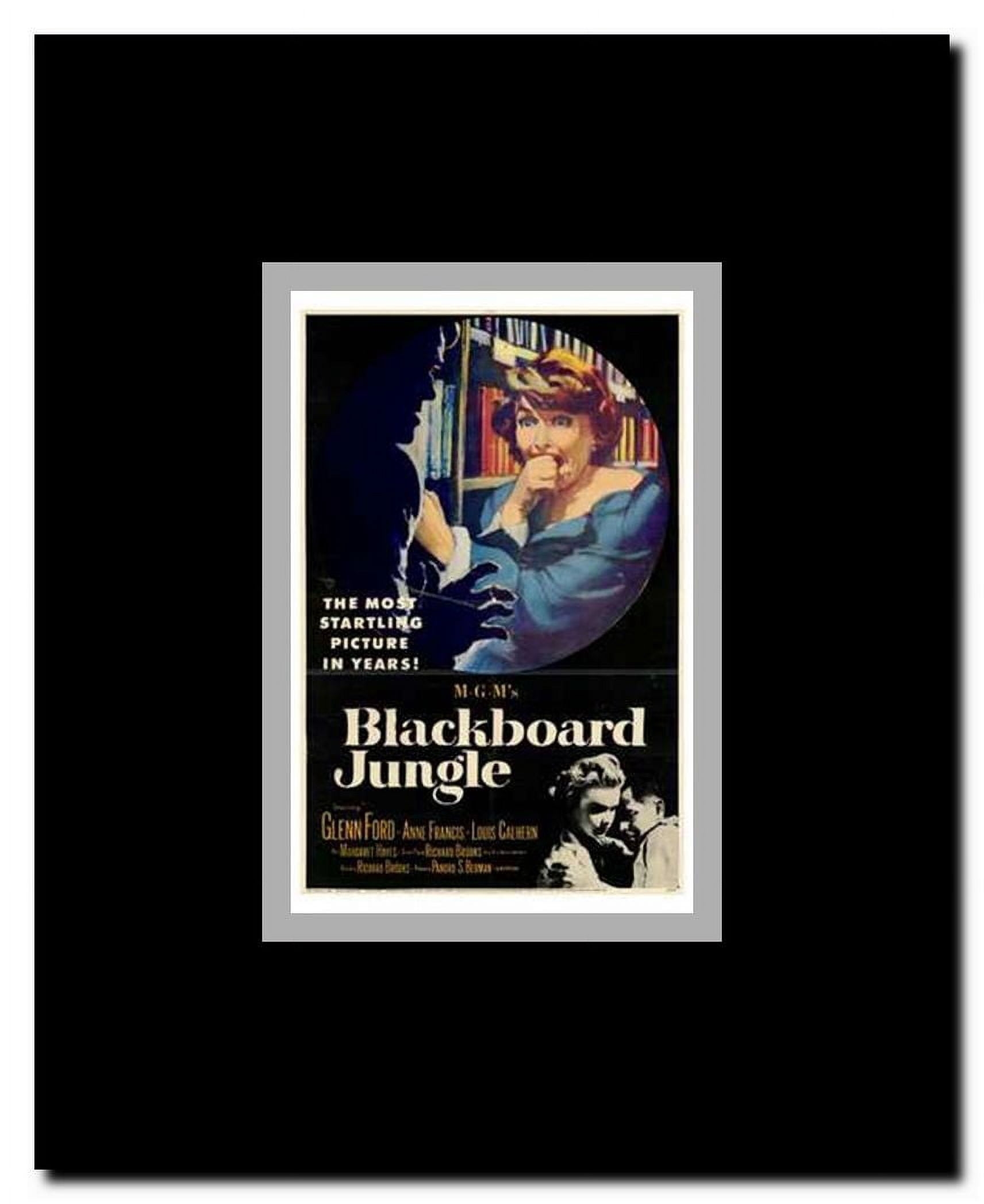 Blackboard Jungle Framed Movie Poster
