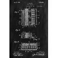 thumbnail image 1 of Blackboard Patent, Accordion (24x36 Giclee Gallery Art Print, Vivid Textured Wall Decor), 1 of 3