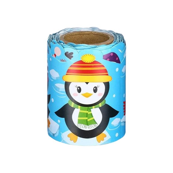 Blackboards Border Sticker Children Safe Paper Materials Easy Application Seasonal Bulletin Boards Sticker 10M Roll