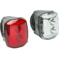 thumbnail interactive-video image 1 of Blackburn 30 Lumen Locking Front and Rear Bicycle 2-Piece Light Set, Black, 1 of 13