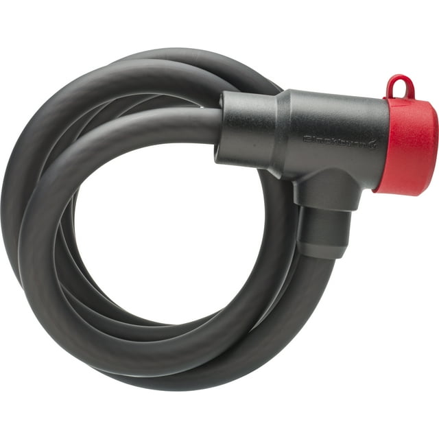 Blackburn 6 ft. Key and Cable Bicycle Lock, Black