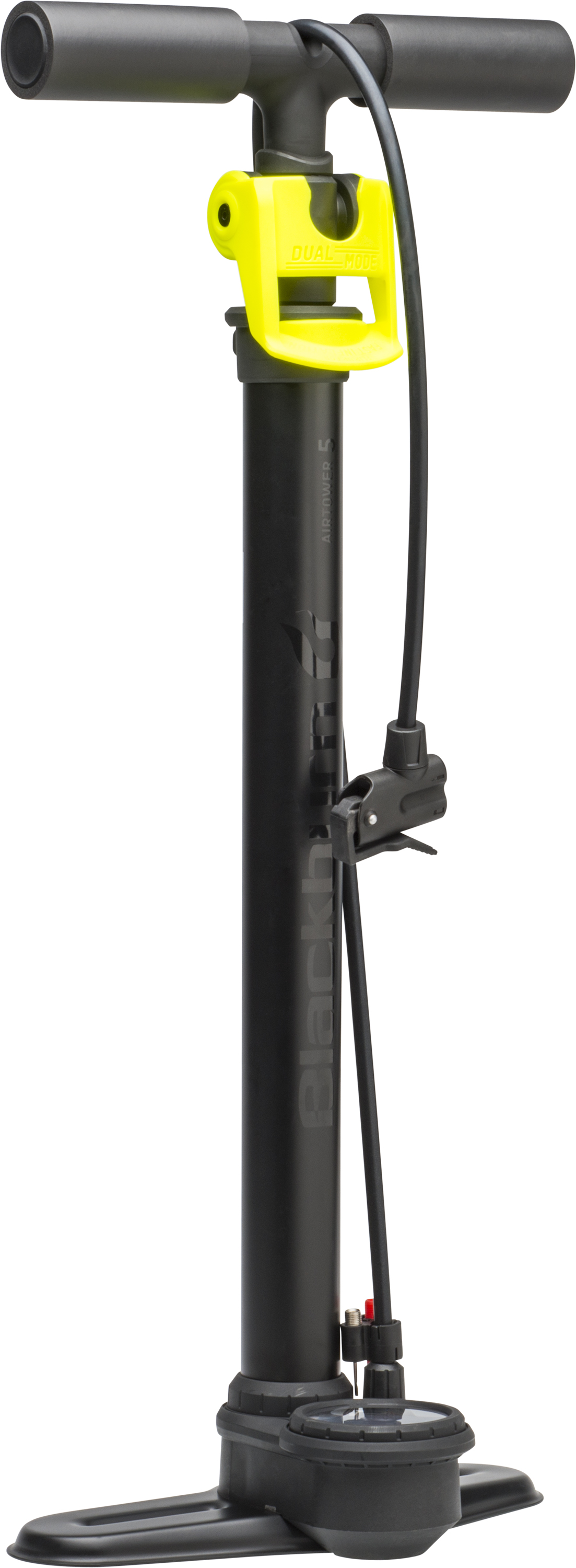 Bell Sports Air Attack 350 High Volume Bicycle Floor Pump, Red