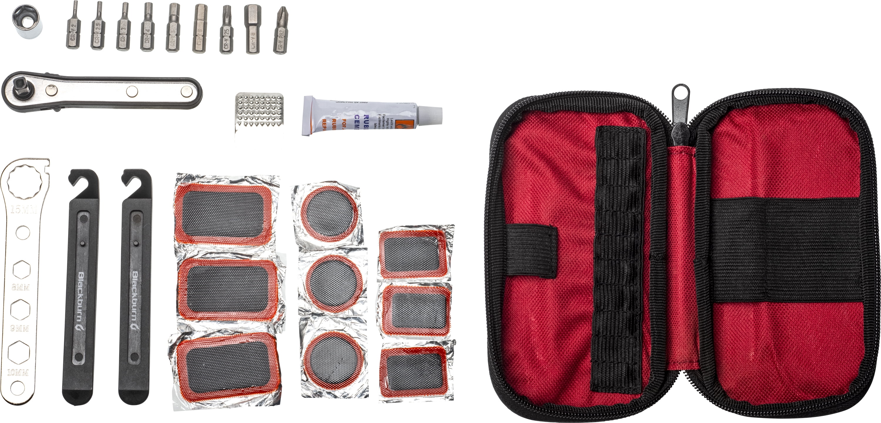 Blackburn Compact Bike Tool Kit with Premium Bicycle Ratchet