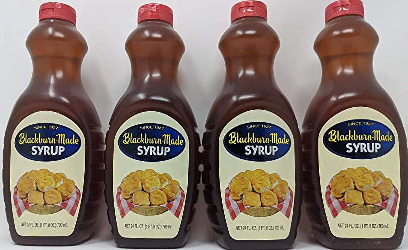 BlackburnMade Syrup Bundle 4 x 24 Oz Bottles of Blackburn Made Syrup