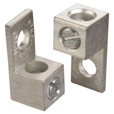 Mechanical Lug, 250 kcmil Max, 1 Conductor, 1 Hole, 5/16 in Stud, Aluminum ADR25